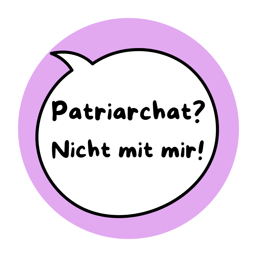 Button - Patriarchat? Nicht mit mir
