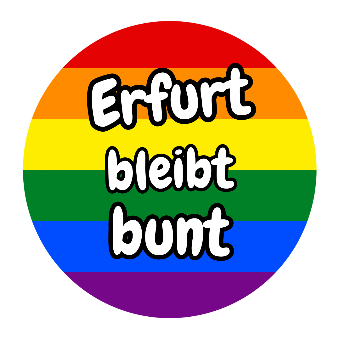 Button-Erfurt bleibt bunt