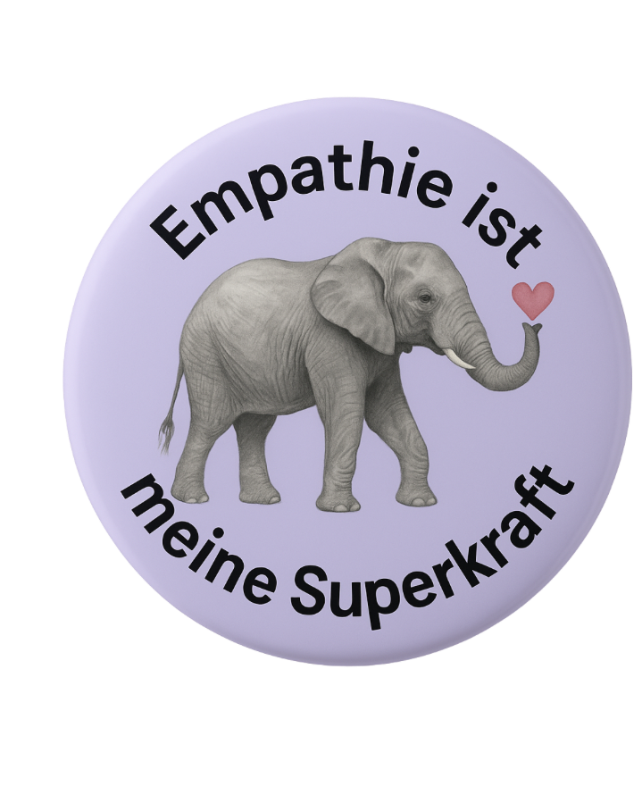 Button - Empathie ist meine Superkraft