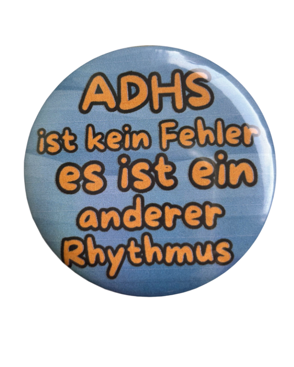 Button - ADHS ist kein Fehler