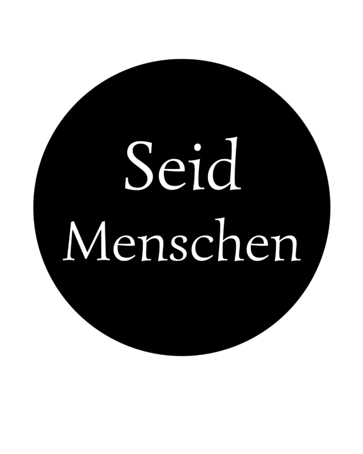 Button - Seid Menschen