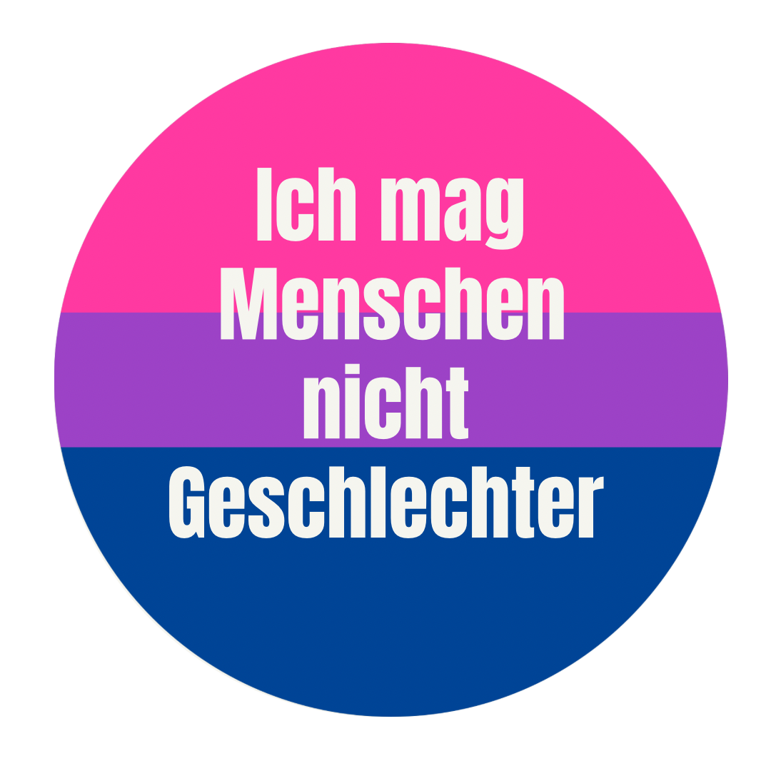 Button - Ich mag Menschen nicht Geschlechter