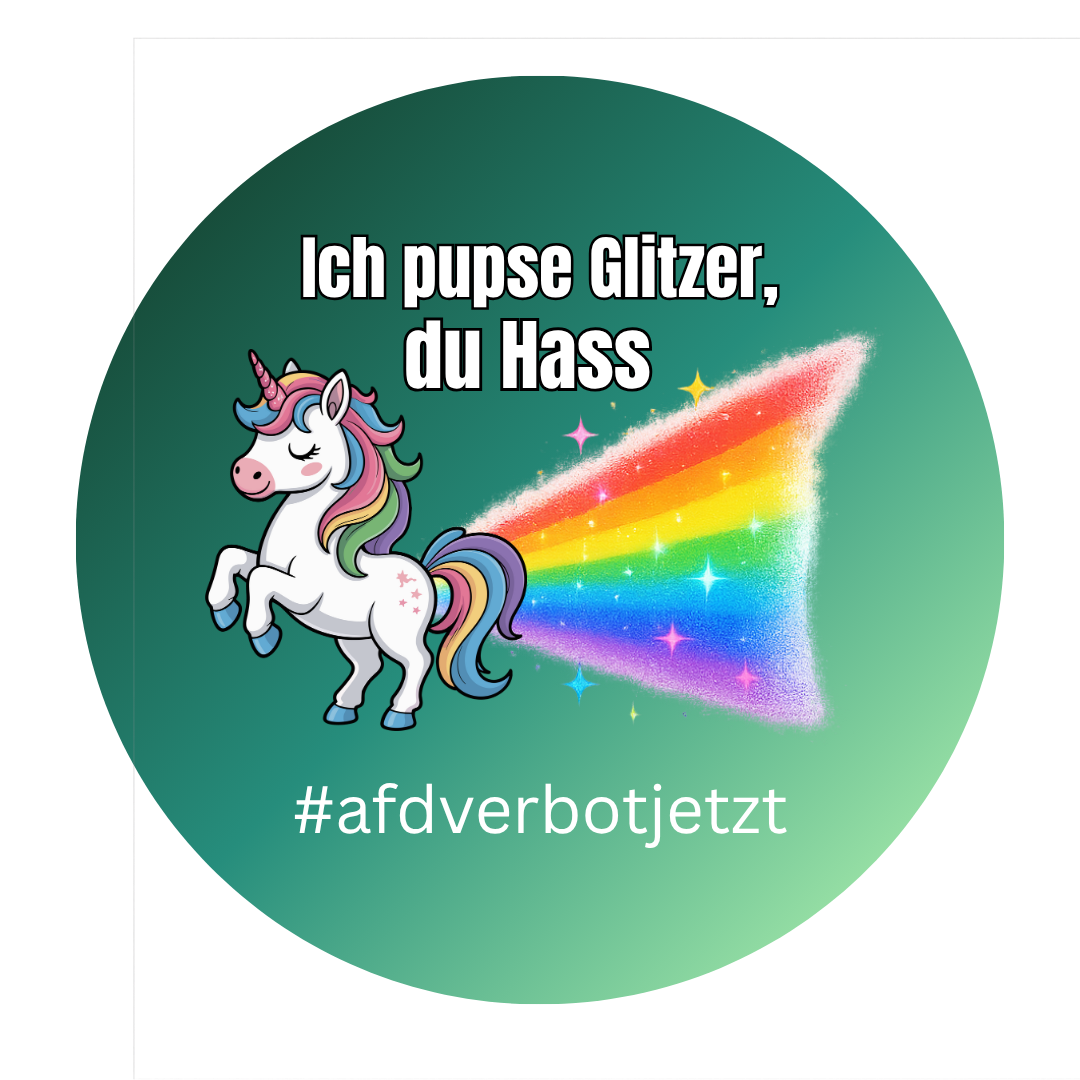 Elli Einhorn Flaschenöffner grün und rosa, magnetisch
