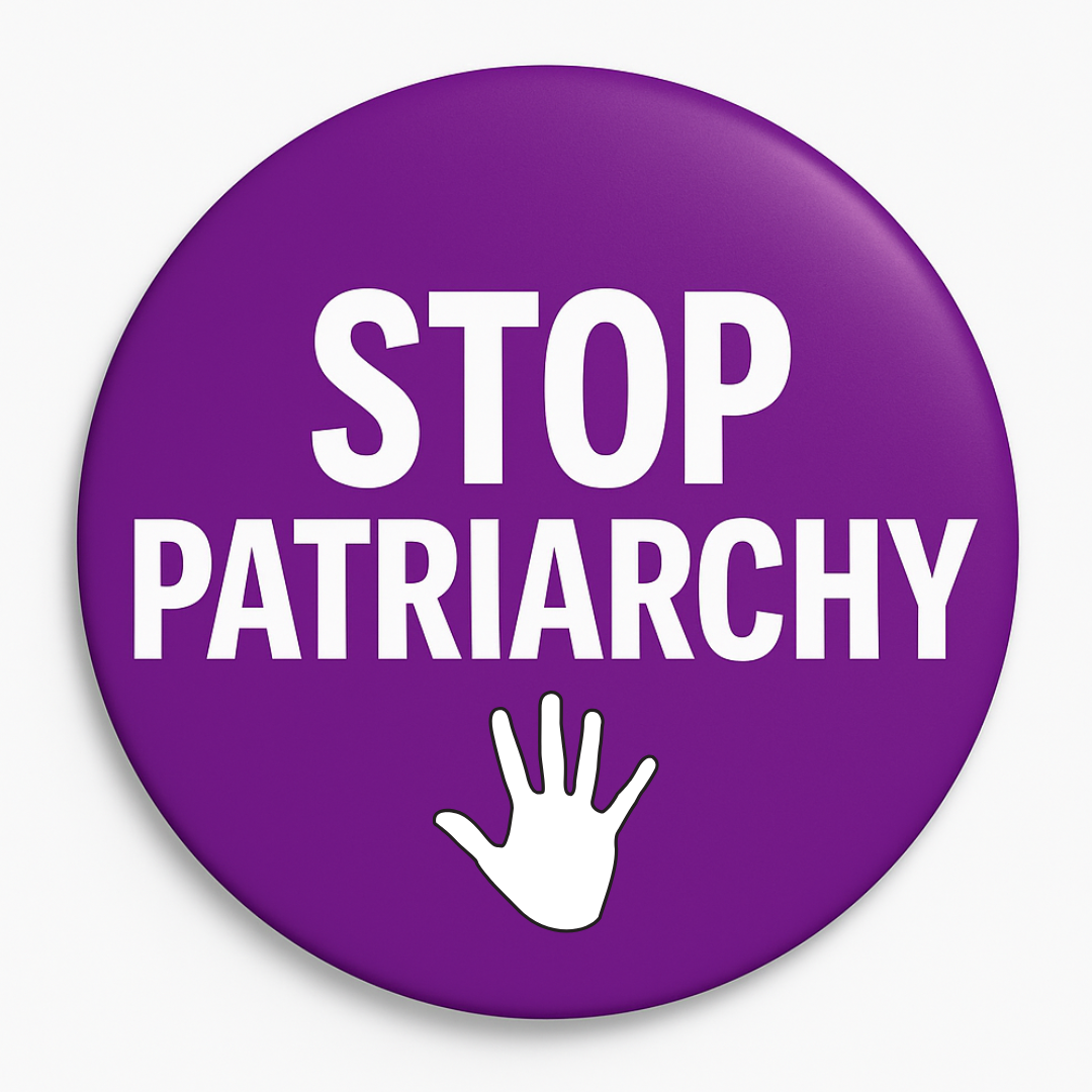 Button Stop patriarchy