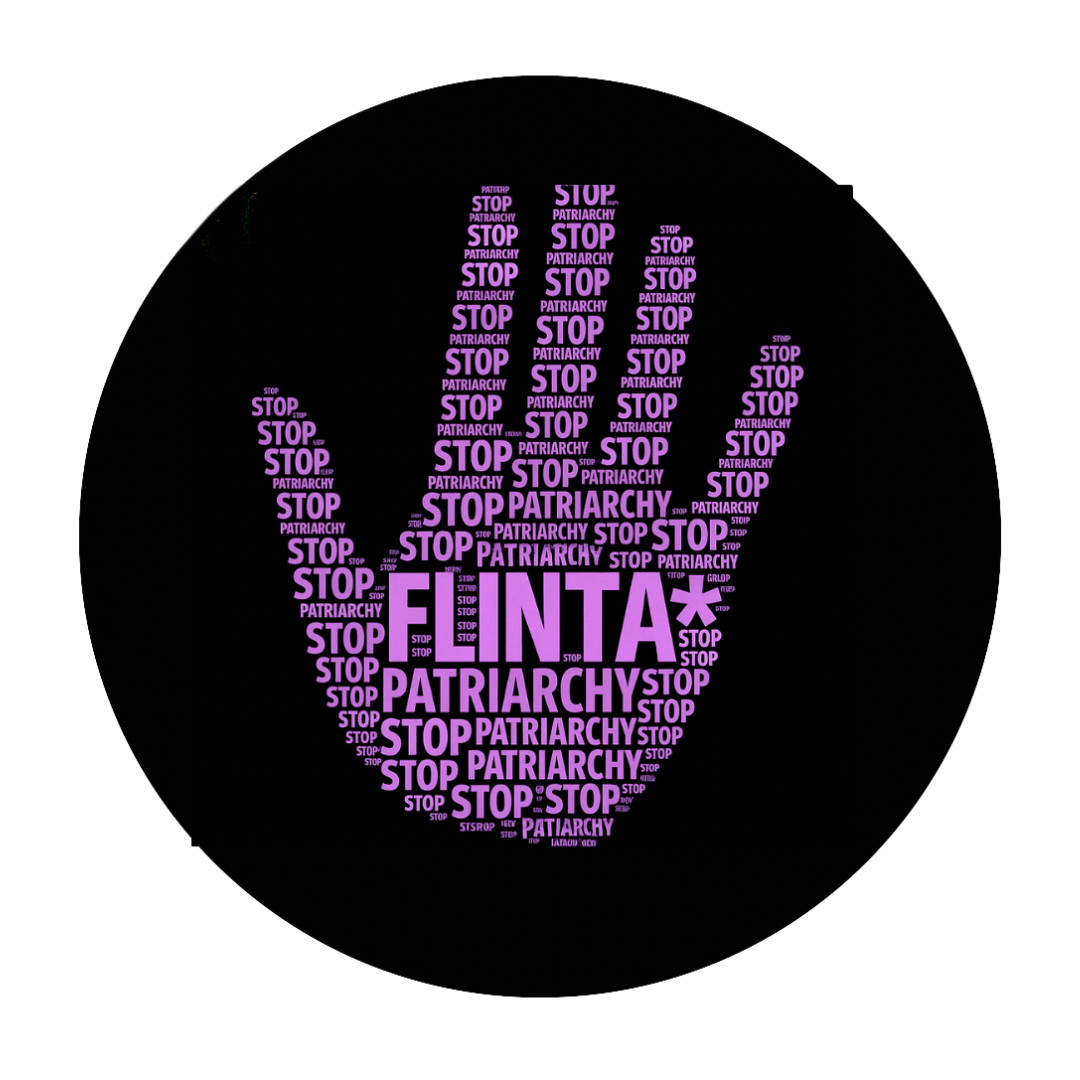 Button - Stop patriarchy Flinta*