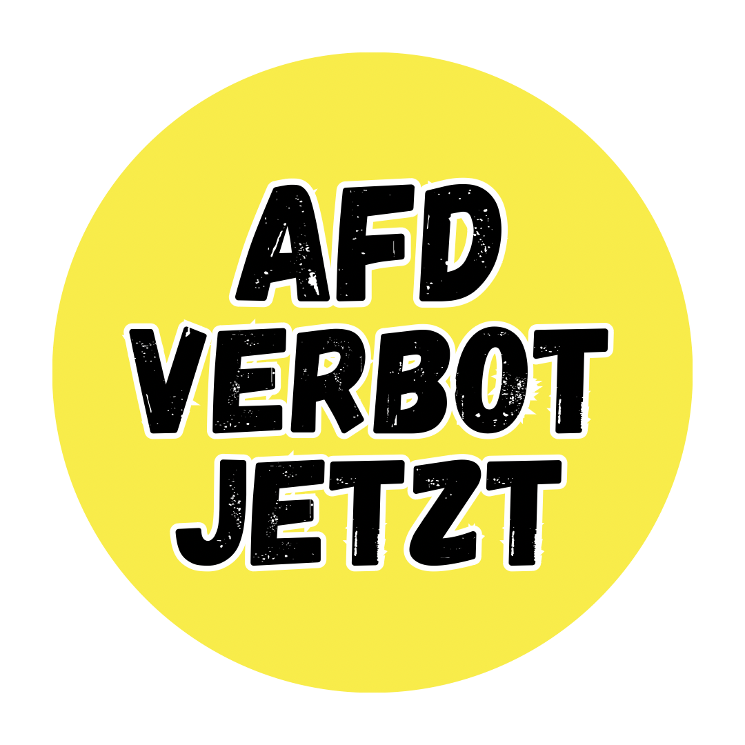Button - AfD Verbot jetzt
