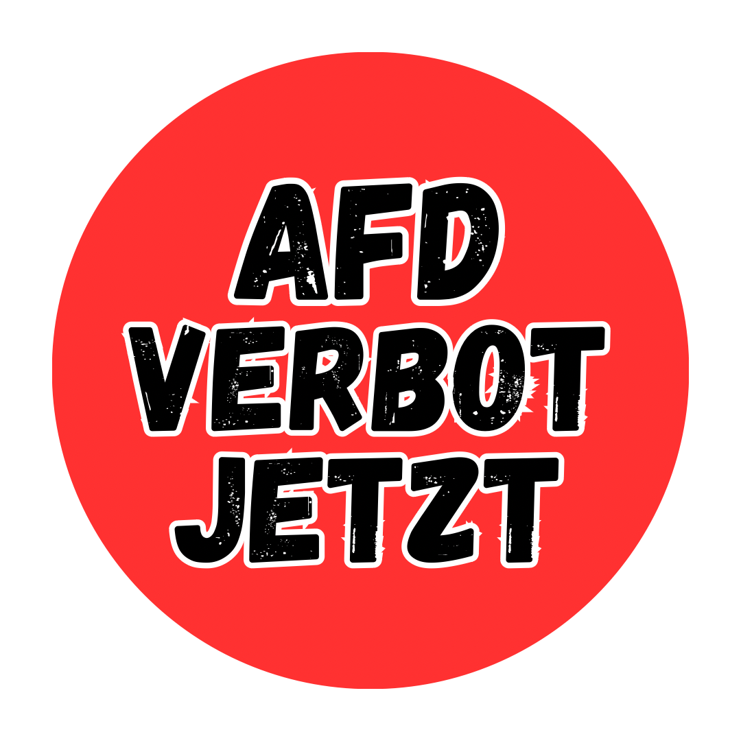 Button - AfD Verbot jetzt