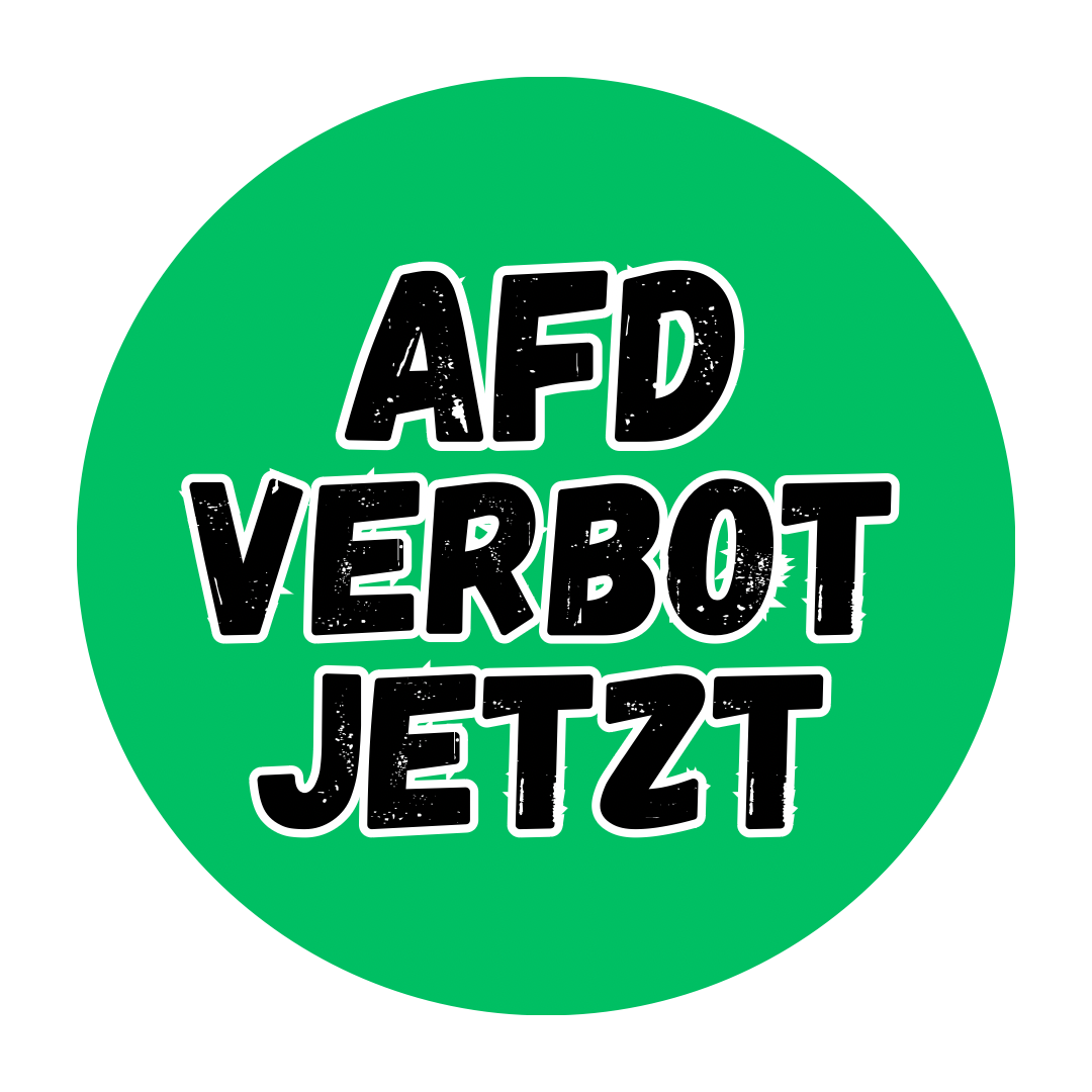 Button - AfD Verbot jetzt