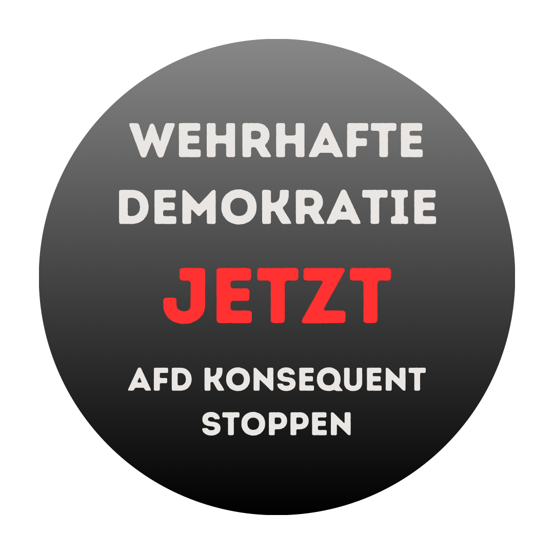 Button - Wehrhafte Demokratie