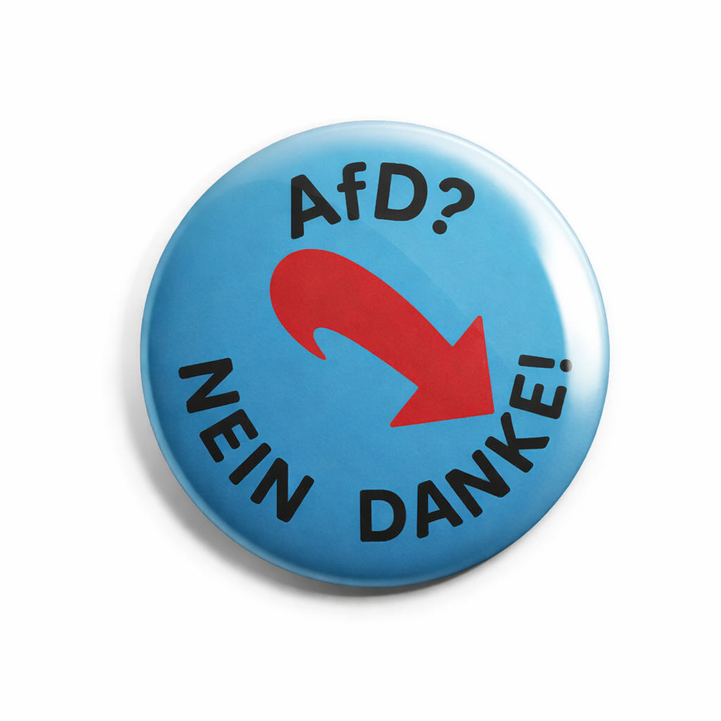Button - Afd? Nein Danke