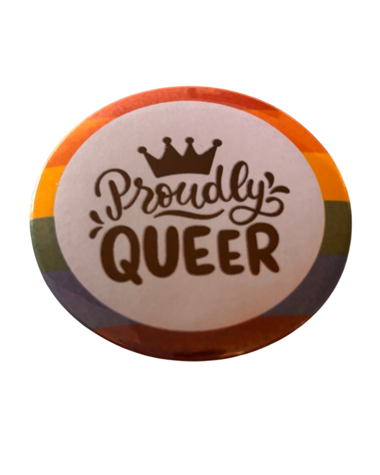 Button - Proudly Queer