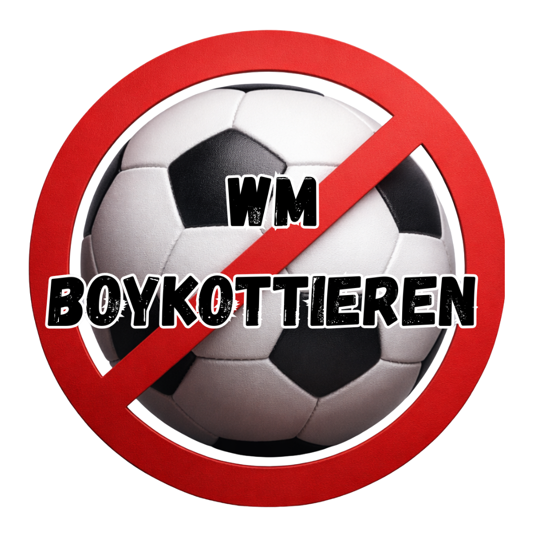 Button-WM Boykottieren